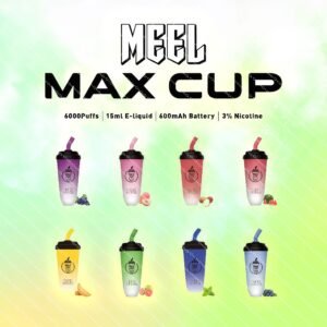 MEEL 奶茶杯 6000 Puffs